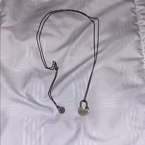 Giving keys necklace